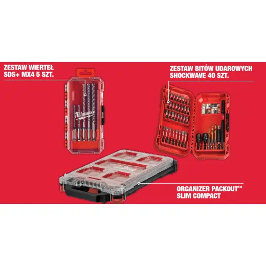Zestaw akcesoriów w organizerze Packout 45szt. 4932499761